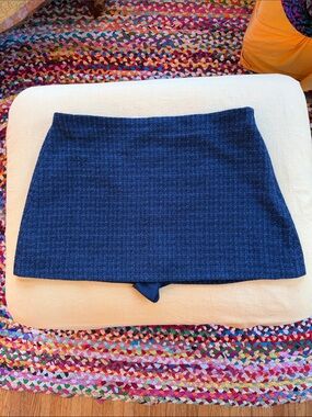 Abercrombie & Fitch Navy Mini Skort
